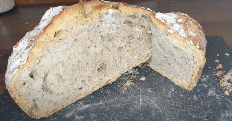 My First Attempt to Prepare Bauernbrot at home. 